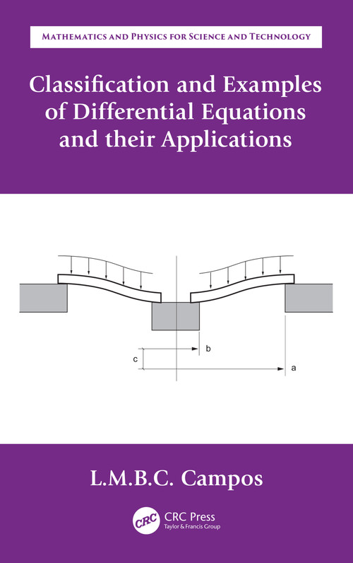 Classification and Examples of Differential Equations and their Applications by Luis Manuel Braga da Costa Campos, 9780367137243