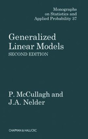 Generalized Linear Models by P. McCullagh, 9780412317606