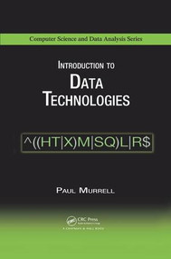 Introduction to Data Technologies by Paul Murrell, 9781138118027