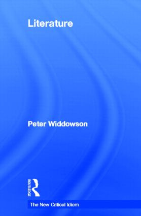 Literature by Peter Widdowson, 9780415169134