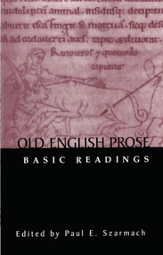 Old English Prose (Basic Readings) by Paul E. Szarmach, 9780815303053