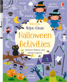 Wipe-Clean Halloween Activities (A Halloween Book for Children) by Kirsteen Robson, Manola Caprini, 9781836051367