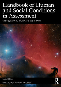 Handbook of Human and Social Conditions in Assessment by Gavin T. L. Brown, Lois R. Harris, 9781032739151