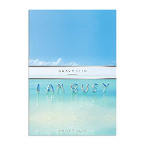 Gray Malin I Am Busy A5 Notebook - Journal with 136 Lined Pages by Galison, Gray Malin, 9780735365391