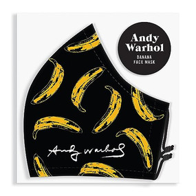 Andy Warhol Banana Face Mask by Galison, Andy Warhol, 9780735369450