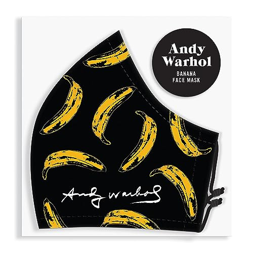 Andy Warhol Banana Face Mask by Galison, Andy Warhol, 9780735369450