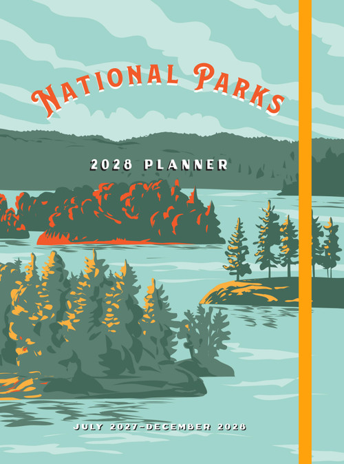 National Parks 2028 Weekly Planner (July 2027 - December 2028) by Editors of Rock Point, 9798317902728