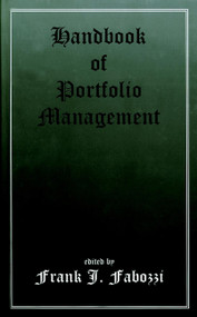Handbook of Portfolio Management by Frank J. Fabozzi, 9781883249410