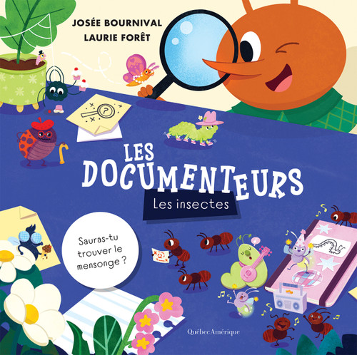 Les insectes (French Edition) by Josée Bournival, Laurie Forêt, 9782764456750