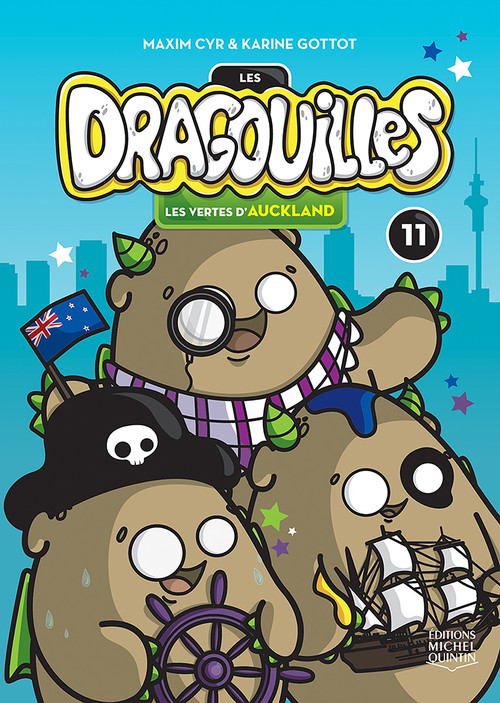 Les vertes d'Auckland (French Edition) by Karine Gottot, Maxim Cyr, 9782894356586