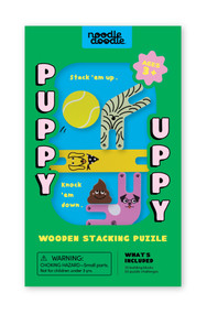 Puppy Uppy (3D Stacking Puzzle) by Blue Star Press, 9781969889264