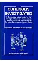 Schengen Investigated by Chantal Joubert, Hans Bevers, 9789041102669