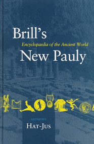 Brill's New Pauly, Antiquity, Volume 6 (Hat-Jus) by Helmuth Schneider, Hubert Cancik, 9789004122697