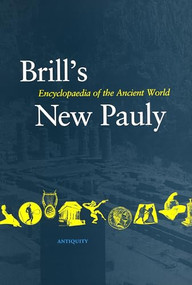 Brill's New Pauly, Antiquity, Volume 8 (Lyd -Mine) by Helmuth Schneider, Hubert Cancik, 9789004122710