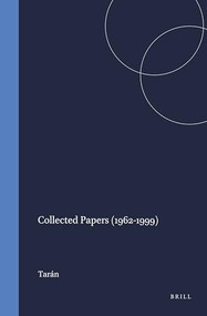 Collected Papers (1962-1999) by Tarán, 9789004123045