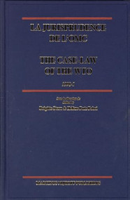 La jurisprudence de l'OMC / The Case-Law of the WTO, 1998-1 by Brigitte Stern, Hélène Ruiz Fabri, 9789004144354