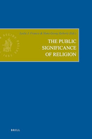 The Public Significance of Religion by Leslie J. Francis, Hans-Georg Ziebertz, 9789004207066
