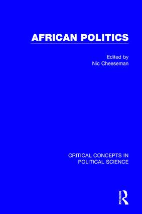 African Politics (4-vol. set) by Nic Cheeseman, 9781138901650