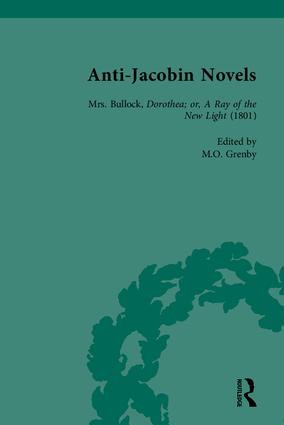 Anti-Jacobin Novels, Part I by Claudia L Johnson, 9781851967766