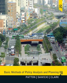 Basic Methods of Policy Analysis and Planning by Carl Patton, 9780137495092