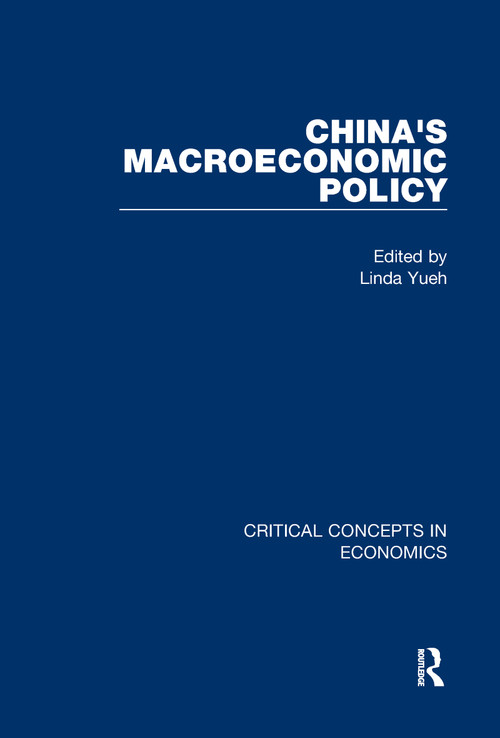 China's Macroeconomic Policy by Linda Yueh, 9781138809420