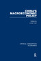 China's Macroeconomic Policy by Linda Yueh, 9781138809420