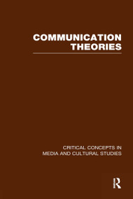 Communication Theories by Paul Cobley, 9780415331975