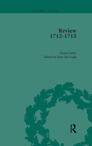 Defoe's Review 1704-13, Volume 9 (1712-13) by John McVeagh, 9781851969111