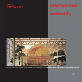 Dimensions of Sustainability by Andrew Scott, MIT, 9781138834910