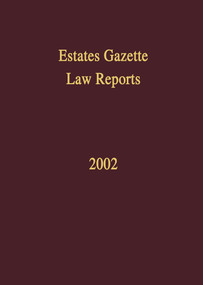 EGLR 2002 by Barry Denyer-Green, 9780728203808