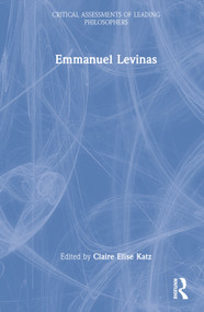 Emmanuel Levinas by Claire Elise Katz, 9780415310499