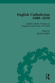 English Catholicism, 1680-1830 by Michael Mullett, 9781851968244