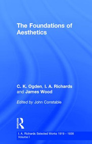 Foundations Aesthetics V 1 by John Constable, 9780415217323