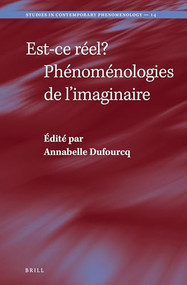 Est-ce réel? Phénoménologies de l'imaginaire (French Edition) by Annabelle Dufourcq, 9789004319721