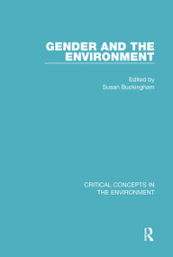 Gender and the Environment by Susan Buckingham, 9780415530446