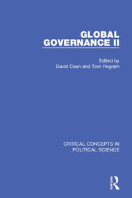 Global Governance II by David Coen, Tom Pegram, 9781138931909