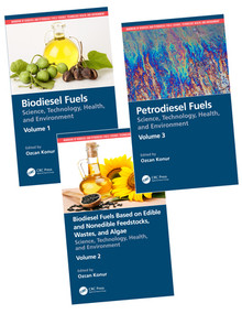 Handbook of Biodiesel and Petrodiesel Fuels (Three Volume Set) by Ozcan Konur, 9780367704797