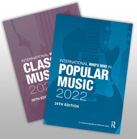 The International Who's Who in Classical/Popular Music Set 2022 by Europa Publications, 9781032302805