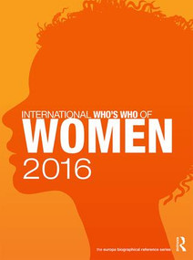 International Who's Who of Women 2016 by Europa Publications, 9781857437812