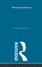 John Locke Collection II by Various Authors, 9780415077743