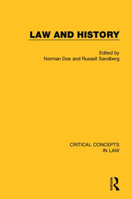 Law and History by Norman Doe, Russell Sandberg, 9781138961685