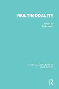 Multimodality by Sigrid Norris, 9781138845503