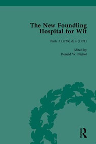 The New Foundling Hospital for Wit, 1768-1773 by Donald W Nichol, 9781851968084
