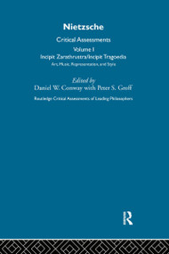 Nietzsche (Critical Assessments) by Daniel W. Conway, 9780415135610