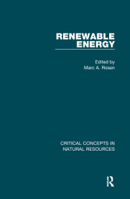 Renewable Energy by Marc Rosen, 9781138784475