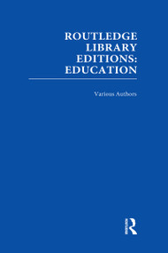 Routledge Library Editions: Education Mini-Set O Teaching and Learning 14 vols by Various, 9780415508421