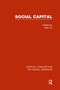 Social Capital by Nan Lin, 9780415407175