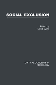 Social Exclusion by David Byrne, 9780415433389