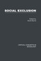 Social Exclusion by David Byrne, 9780415433389