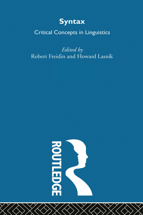 Syntax by Robert Freidin, Howard Lasnik, 9780415246729
